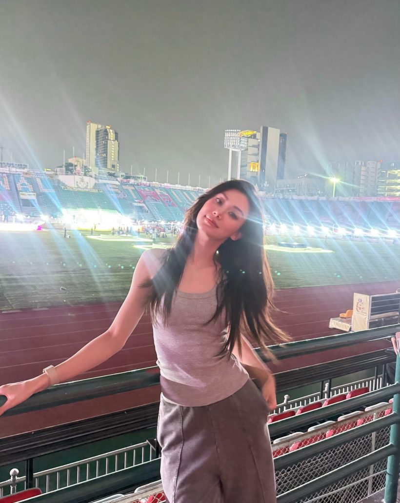 สนามแตก..หลิงออมนำทัพซ้อมงานบอล สวยเป๊ะทุกคน