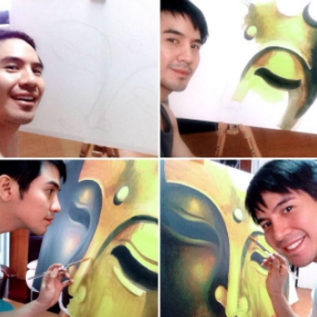 ติสท์ตัวพ่อ! เปิดภาพวาดพี่หมื่นโป๊ป ฝีมือไม่ธรรมดานะออเจ้า