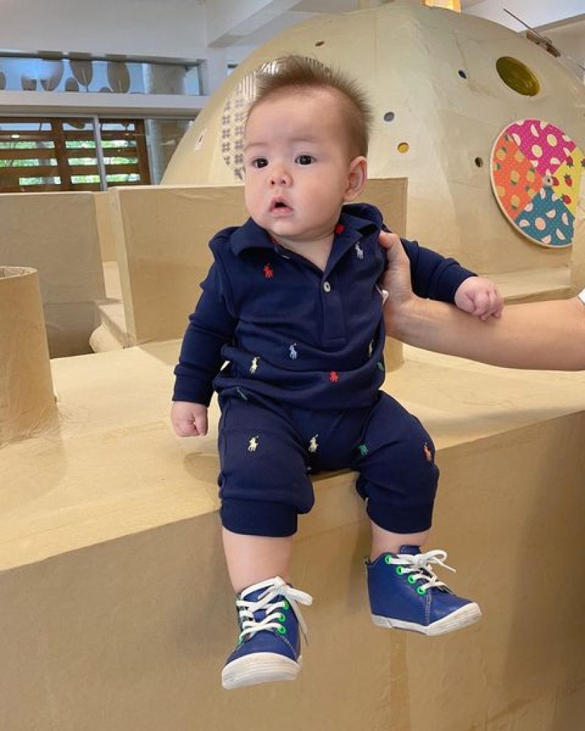 ลูกเต้าเหล่าใคร! น้องวินเซนต์ ทายาทพันล้าน เริ่มฉายเเววหล่อเเล้ว