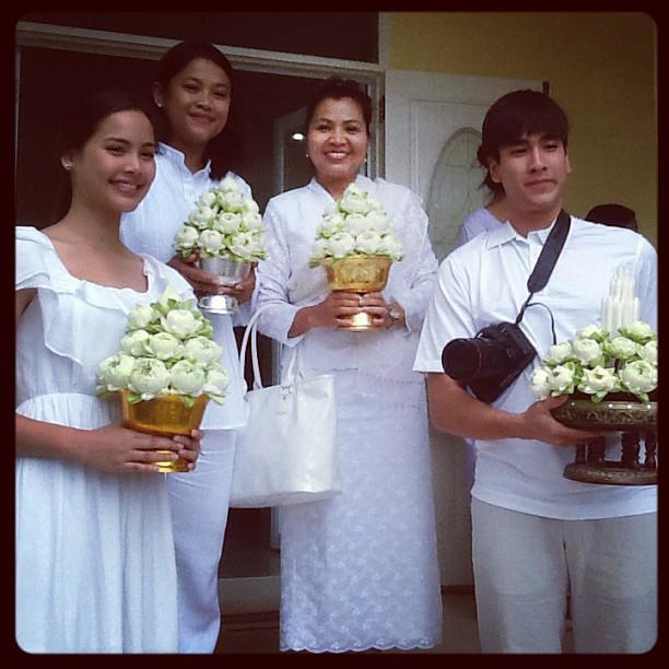 ญาญ่า-ณเดชน์กับคุณแม่