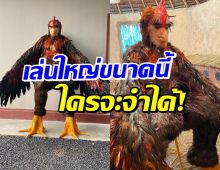 ใครจะไปจำได้! พิธีกรชื่อดัง ลงทุนแปลงโฉม เพื่อพรางตัวเป็นไก่ทั้งตัว 