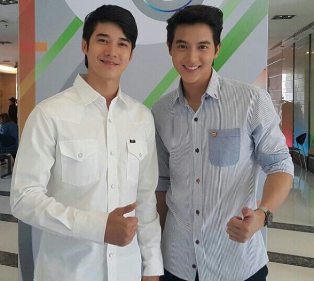 เมื่อเจมส์จิ เจอ มาริโอ้ โมเม้นท์น่ารักๆจึงเกิดขึ้น