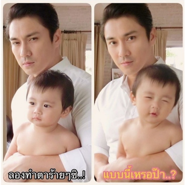 ความฮาบังเกิด! เมื่อ เอ พศิน บอกน้องเลโก้ ให้ทำหน้าร้ายๆ แต่สิ่งที่ได้คือ..!?!