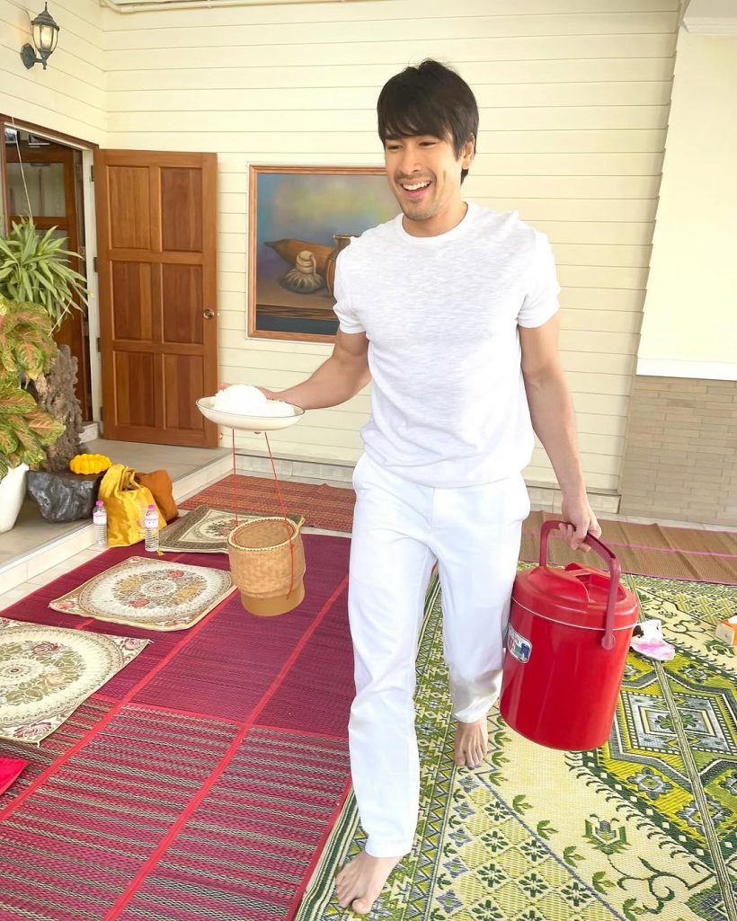 ณเดชน์ เปิดบ้านขอนแก่นทำบุญใหญ่ พ่อมัคนายกคนนี้หล่อไม่เบา