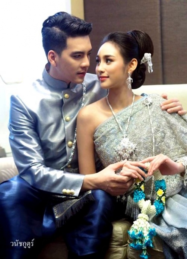 พรีเวดดิ้งรึเปล่า!? นิว - นาว สวยหล่อในชุดไทย...