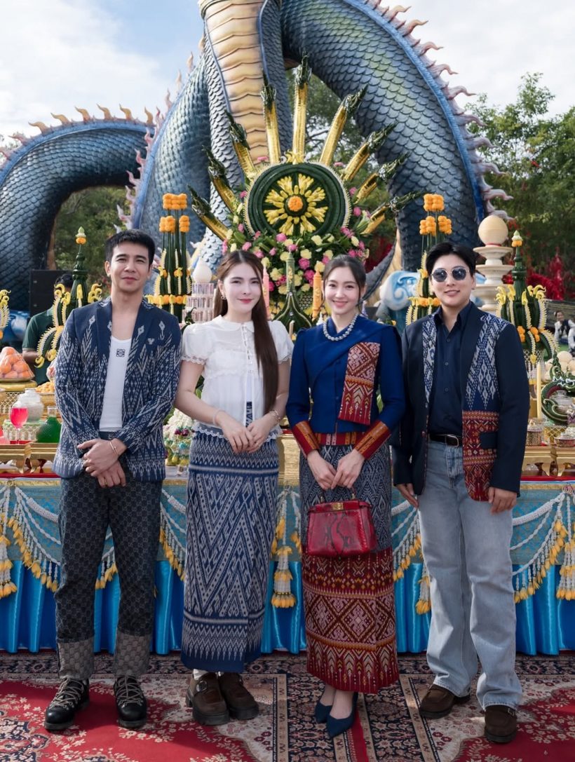 เบลล่า ราณี ลุคผ้าไทยพื้นเมือง สวยประจักษ์สายตายืนหนึ่ง