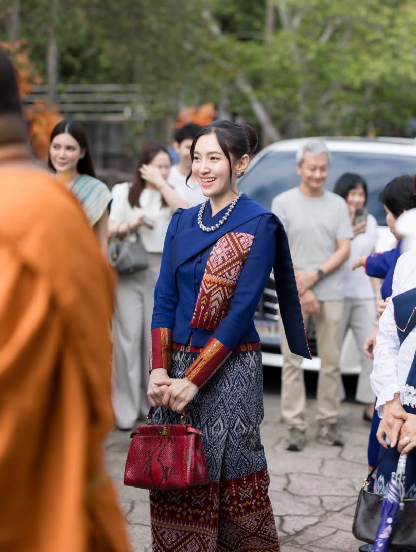 เบลล่า ราณี ลุคผ้าไทยพื้นเมือง สวยประจักษ์สายตายืนหนึ่ง