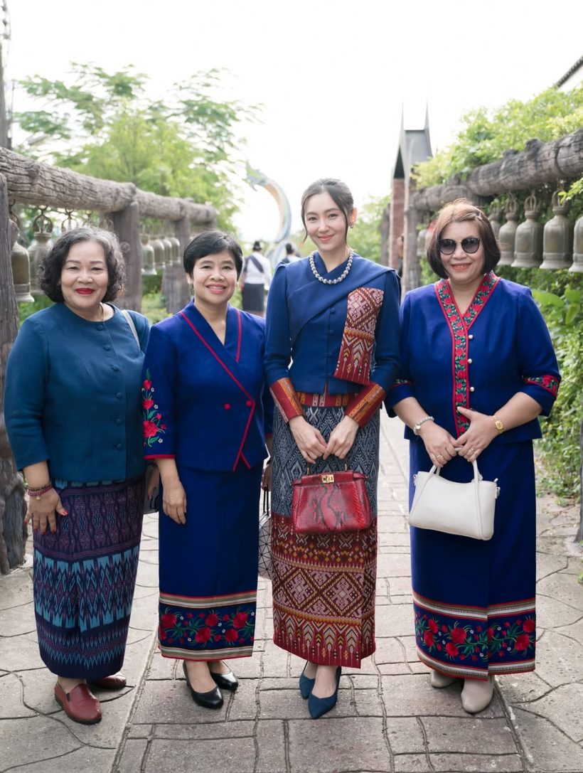 เบลล่า ราณี ลุคผ้าไทยพื้นเมือง สวยประจักษ์สายตายืนหนึ่ง