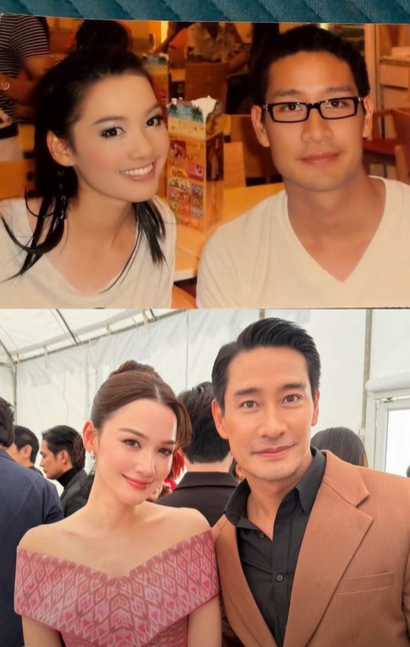 อึ้งเลยสาวข้างกายพี่ป้อง 18 ปีก่อน โตมาแล้วสวยดีกรีนางเอก