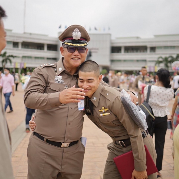 เมินดราม่าใช้เส้นสาย ภาพล่าสุด พัตเตอร์ ในชุดตำรวจเต็มยศ 