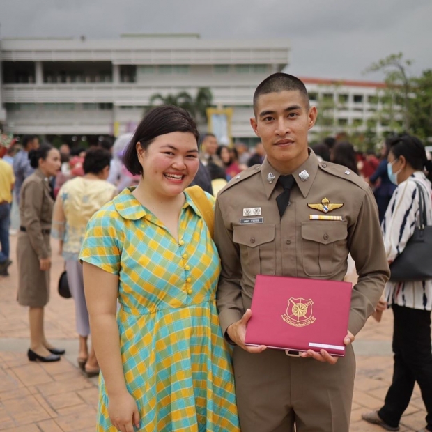 เมินดราม่าใช้เส้นสาย ภาพล่าสุด พัตเตอร์ ในชุดตำรวจเต็มยศ 