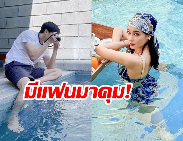 วิว วรรณรท โชว์เซ็กซี่ในชุดว่ายน้ำมีตากล้องส่วนตัวถ่ายรูปให้