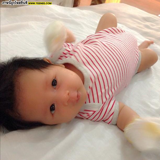 อัพเดท "น้องโปรด" ลูกชายสุดน่ารักของเป้ย!!