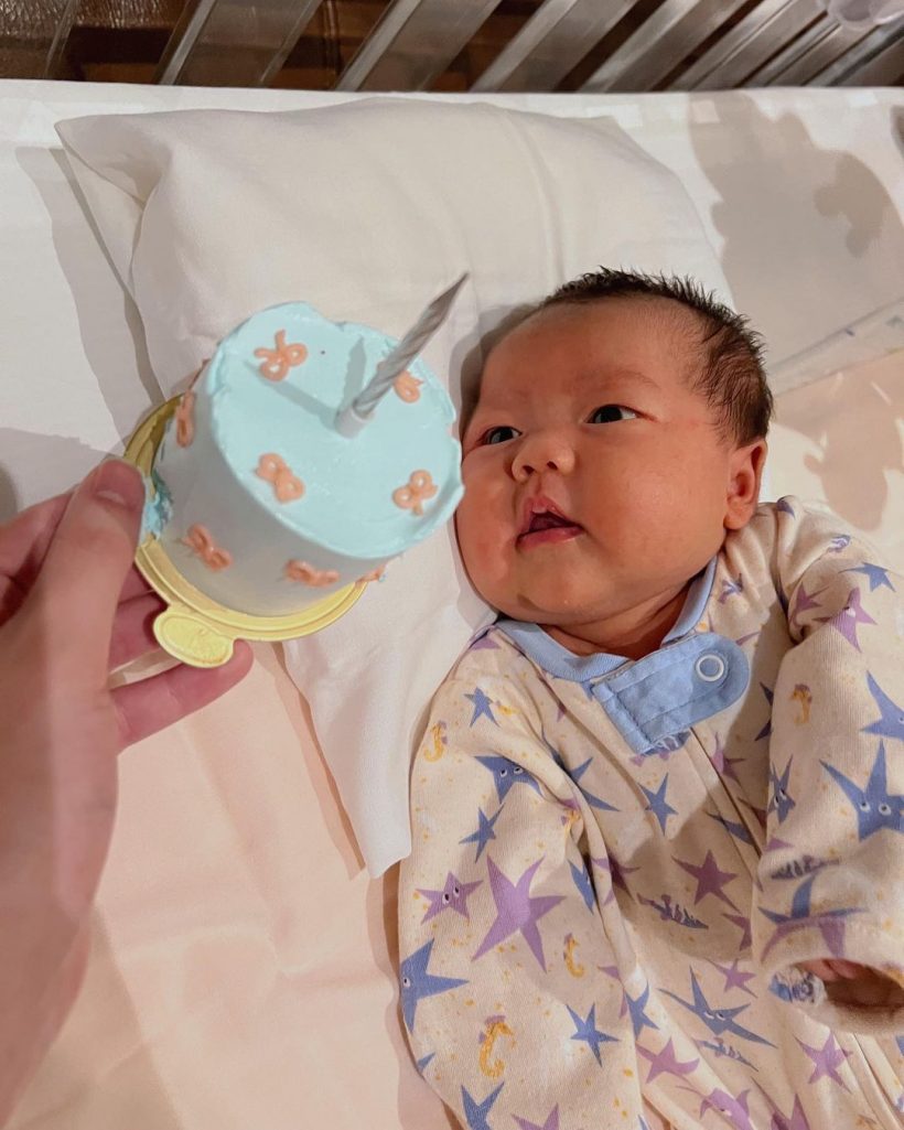 เปิดภาพ “น้องเอลิเซีย” ลูกสาว “แพทริเซีย กู๊ด” ครบ 1 เดือนเต็ม