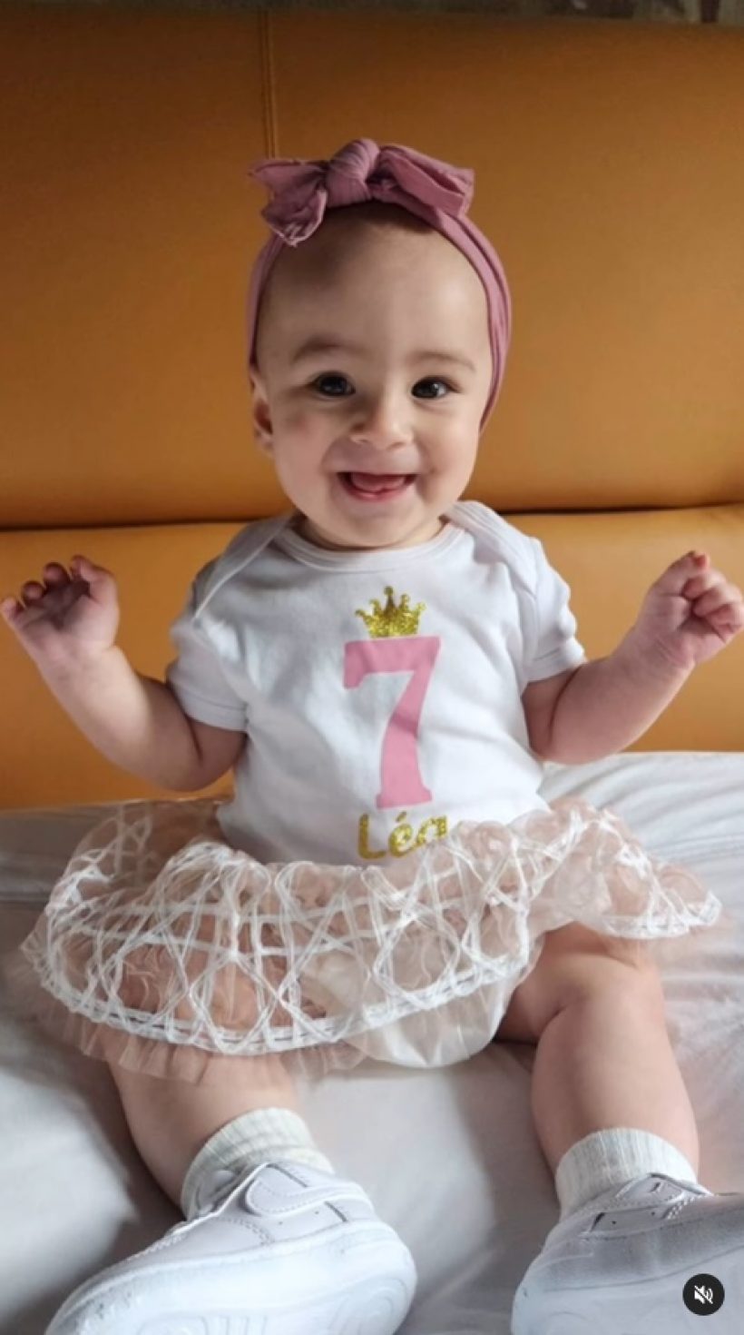 ชมพัฒนาการ น้องเลอา ลูกสาวแม่ไอซ์1ขวบแล้วยิ้มทีโลกสดใสน่าอยู่