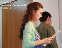 Pic : เบื้องหลัง แพนเค้ก เขมนิจ กับกองละคร พรมแดนหัวใจ