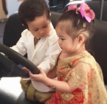 Pic : น้องนิริน - น้องโปรด 2ซุปตาร์ตัวจิ๋ว น่ารักฟรุ้งฟริ้ง