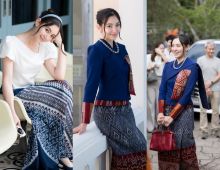 เบลล่า ราณี ลุคผ้าไทยพื้นเมือง สวยประจักษ์สายตายืนหนึ่ง