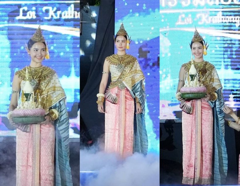 ยลโฉมความสวย ญาญ่า แปลงร่างนางนพมาศอึ้งเอวเหลือ20เซน.