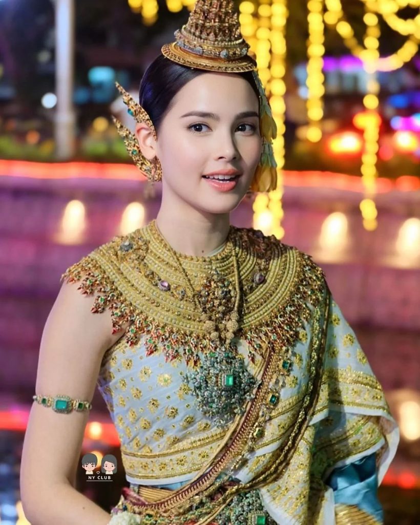 ยลโฉมความสวย ญาญ่า แปลงร่างนางนพมาศอึ้งเอวเหลือ20เซน.