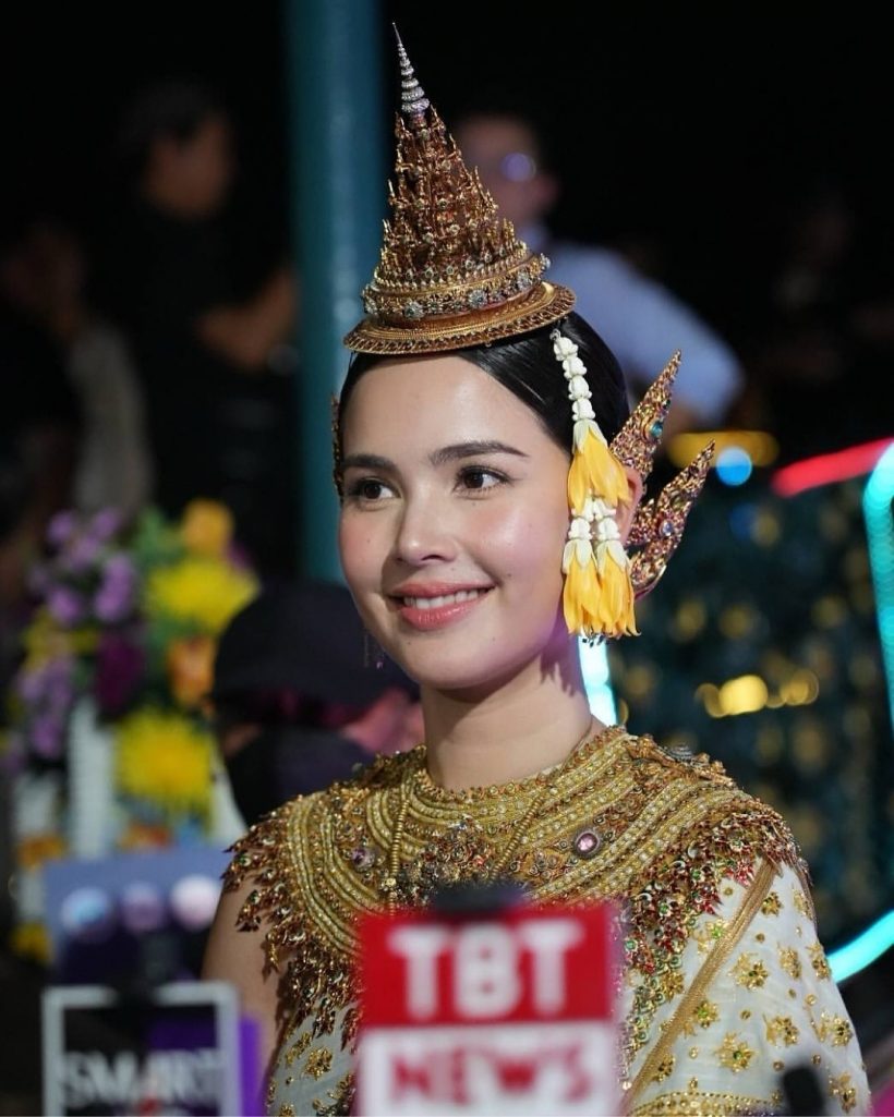 ยลโฉมความสวย ญาญ่า แปลงร่างนางนพมาศอึ้งเอวเหลือ20เซน.