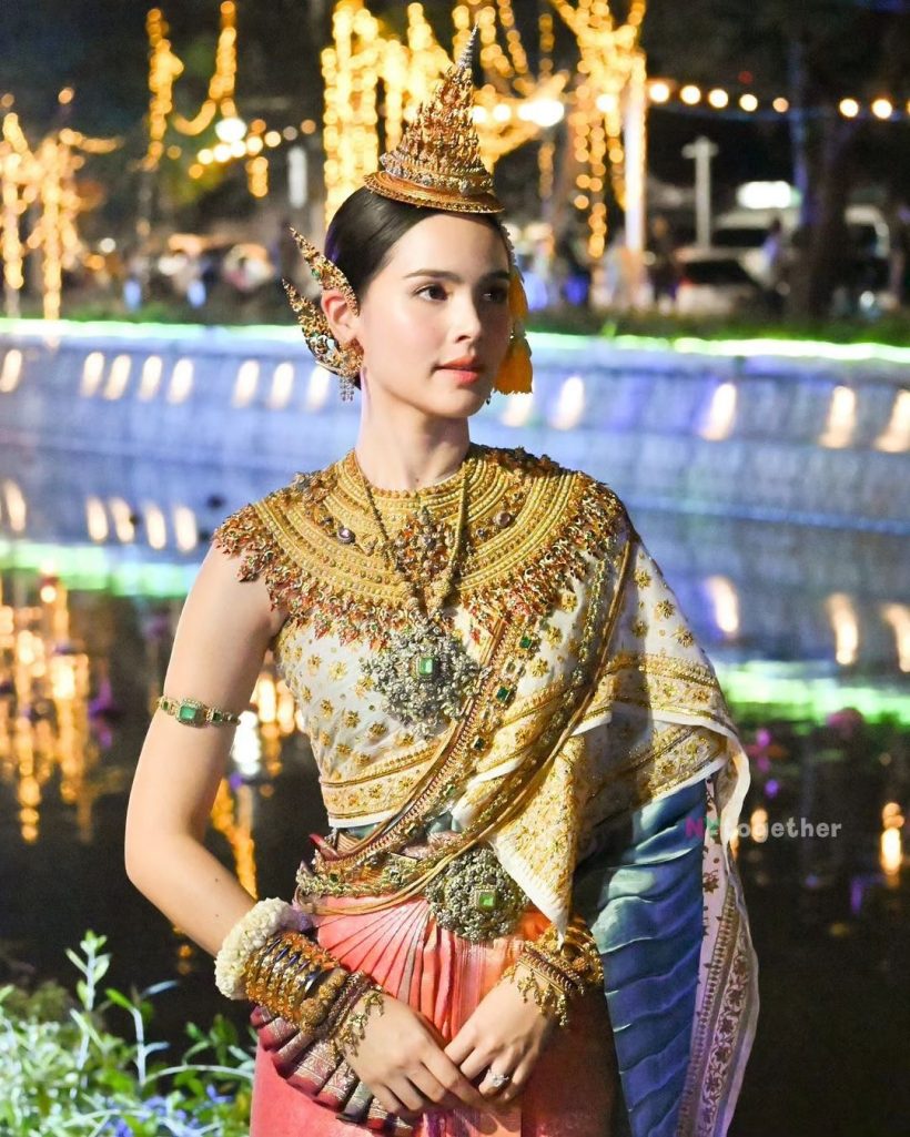 ยลโฉมความสวย ญาญ่า แปลงร่างนางนพมาศอึ้งเอวเหลือ20เซน.