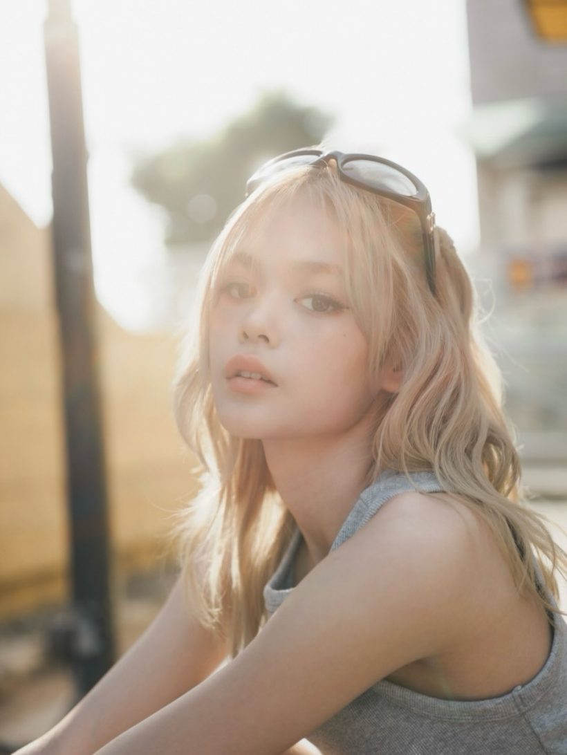 ยอมแล้วลูกสาว! น้องลียา กับลุคสาวบลอนด์ ท่าโพสต์ดาเมจแรงมาก