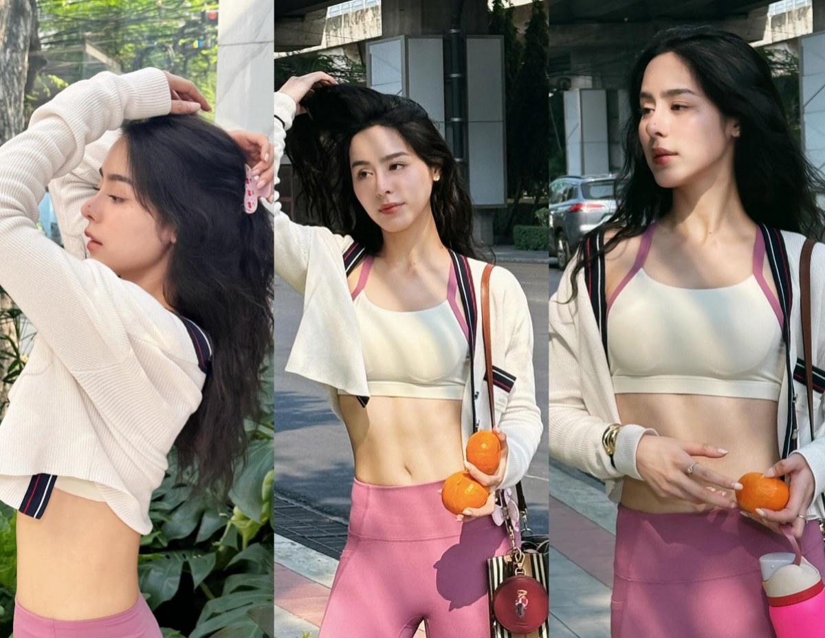 น่ารักเท่าโลก! ส่องลุค พีพี ออกกำลังกาย ใครไหวไปก่อนเลย