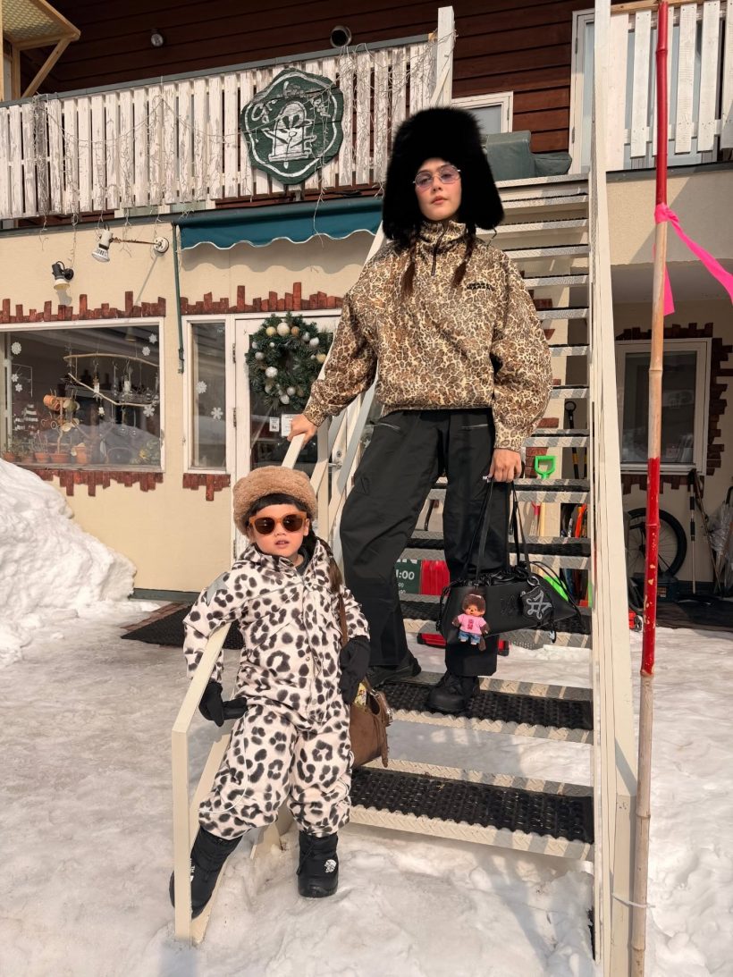 น้องเกล แท็กทีม แม่ชม แปลงโฉมเป็นเสือดาวบุกญี่ปุ่น