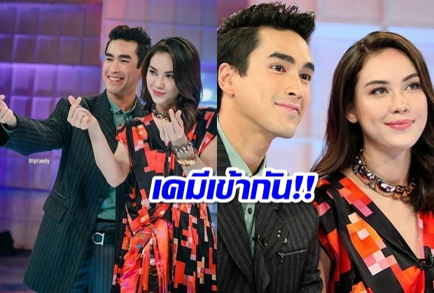  ส่องเบื้องหลัง แมท-ณเดชน์ อัดรายการโปรโมท ลิขิตรักข้ามดวงดาว