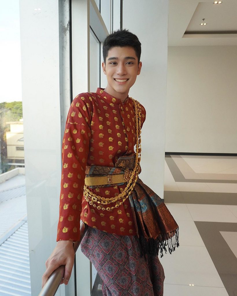 เปิดวาร์ปน้ององศา เด็กปั้นคนใหม่พี่เอ หล่อหน้าไทยเเท้ๆว่าที่พระเอกช่อง 3 