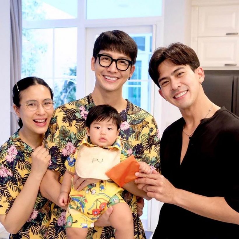 ส่องท่าทางน้อง พีร์เจ ลูกชายพุฒ-จุ๋ย ร่าเริงเป็นพิเศษเมื่ออยู่กับน้าพระเอกคนนี้