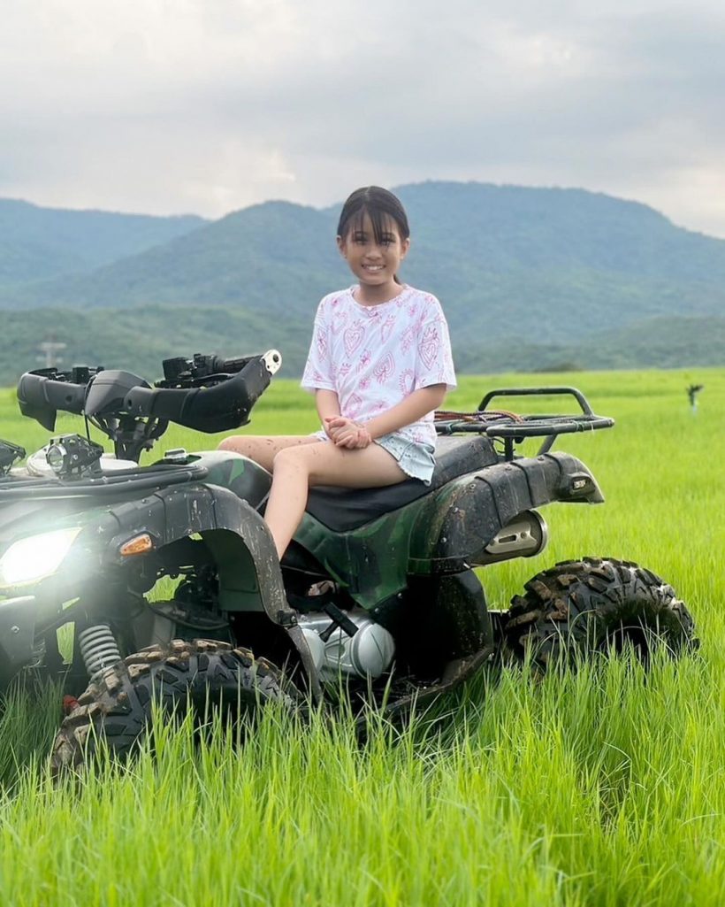 เปิดภาพ น้องมายู ได้เปิดประสบการณ์ใหม่ แต่หลุดโฟกัสทุกเฟรม