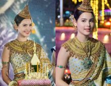 ยลโฉมความสวย ญาญ่า แปลงร่างนางนพมาศอึ้งเอวเหลือ20เซน.